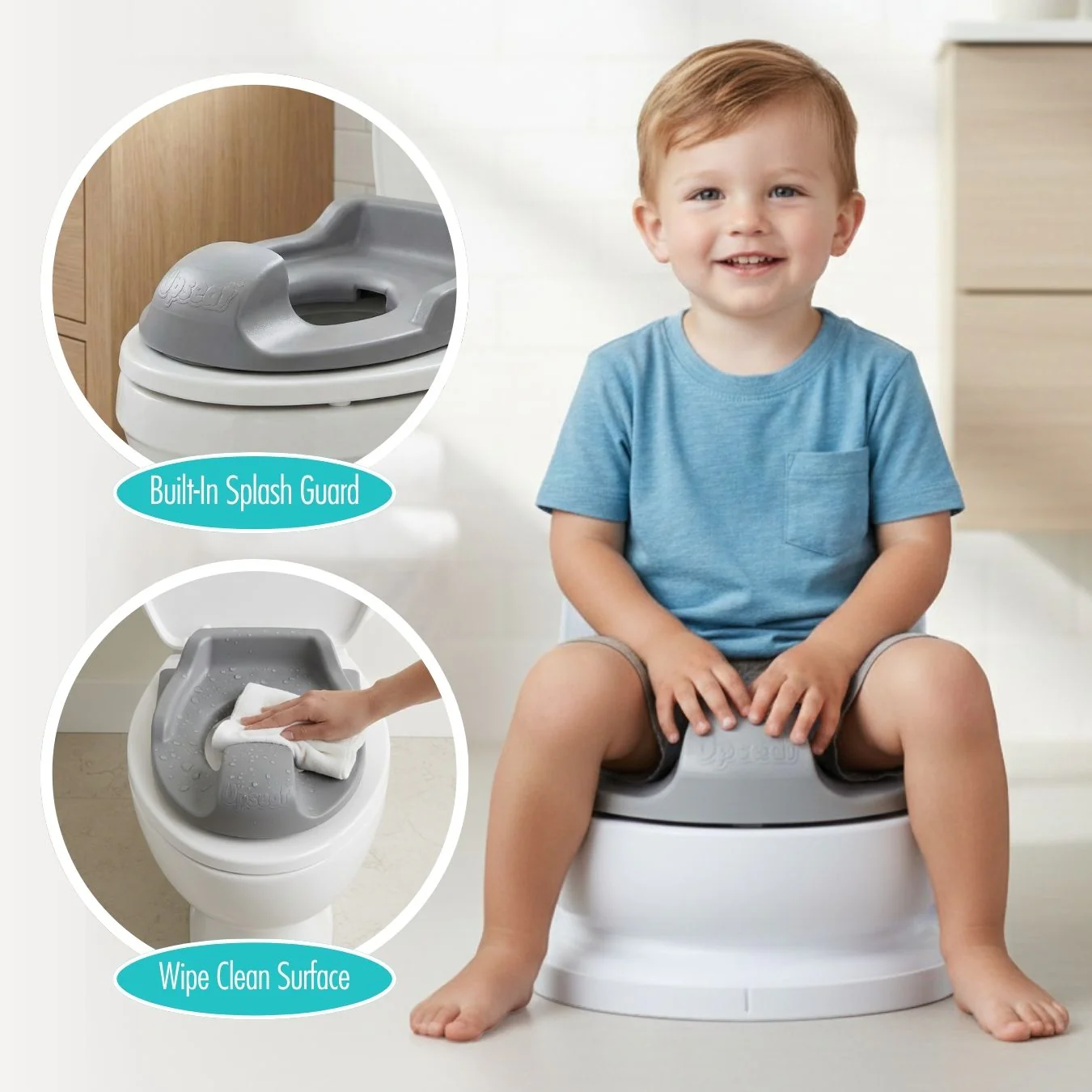 Upseat 3-in-1 Ergonomic Potty Training Set - Image 12