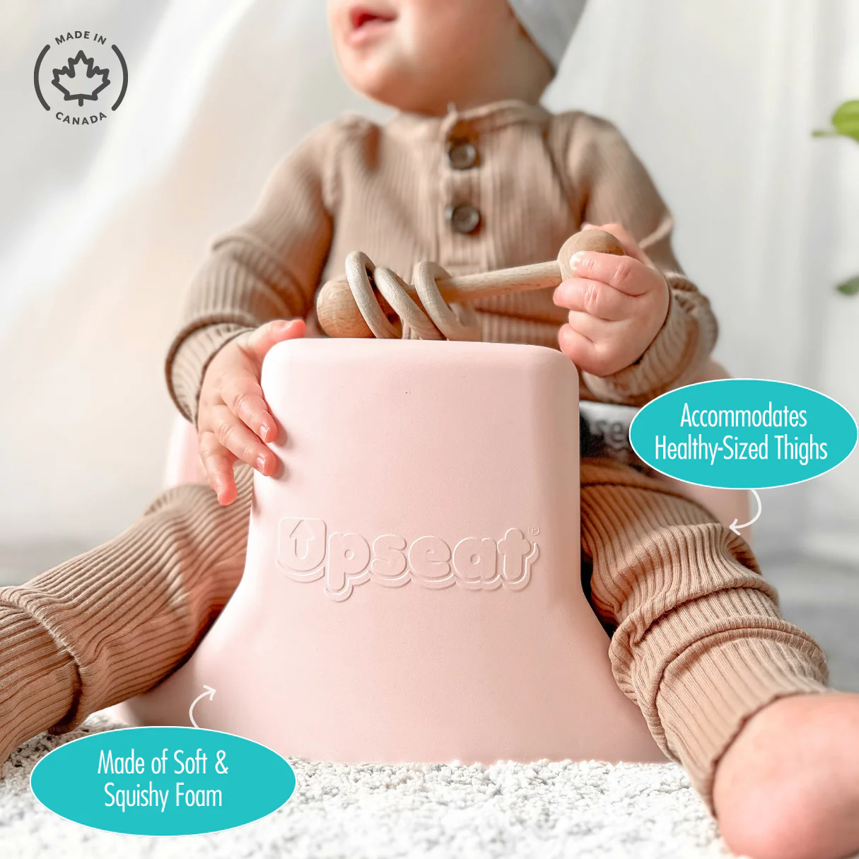 Upseat Baby Floor & Booster Seat with Tray - Image 12