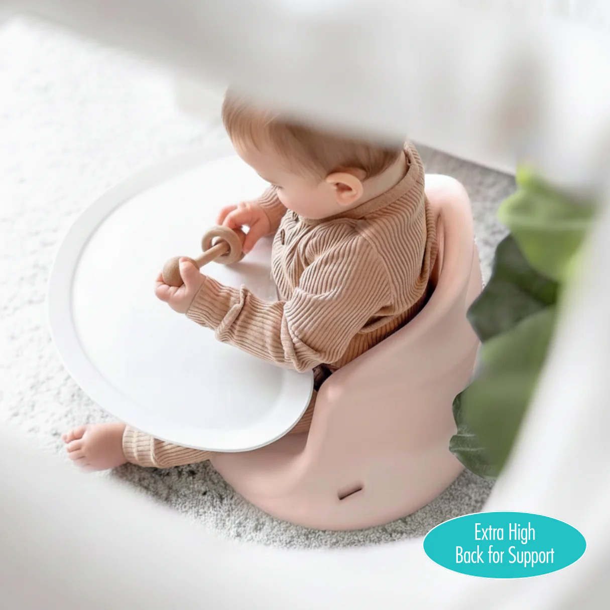 Upseat Baby Floor & Booster Seat with Tray - Image 13