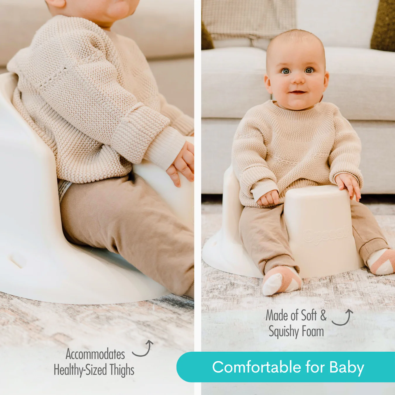 Upseat Baby Floor & Booster Seat with Tray - Image 19