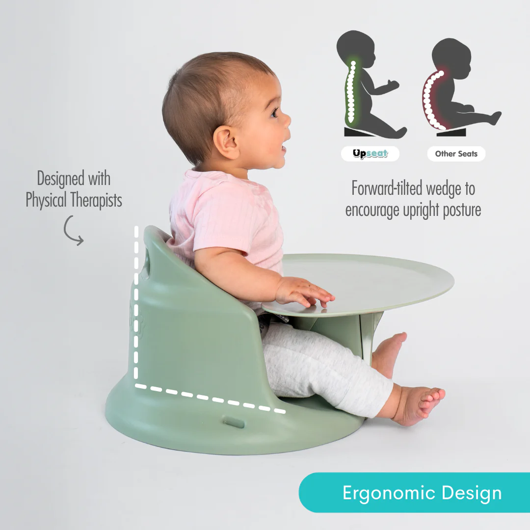 Upseat Baby Floor & Booster Seat with Tray - Image 32