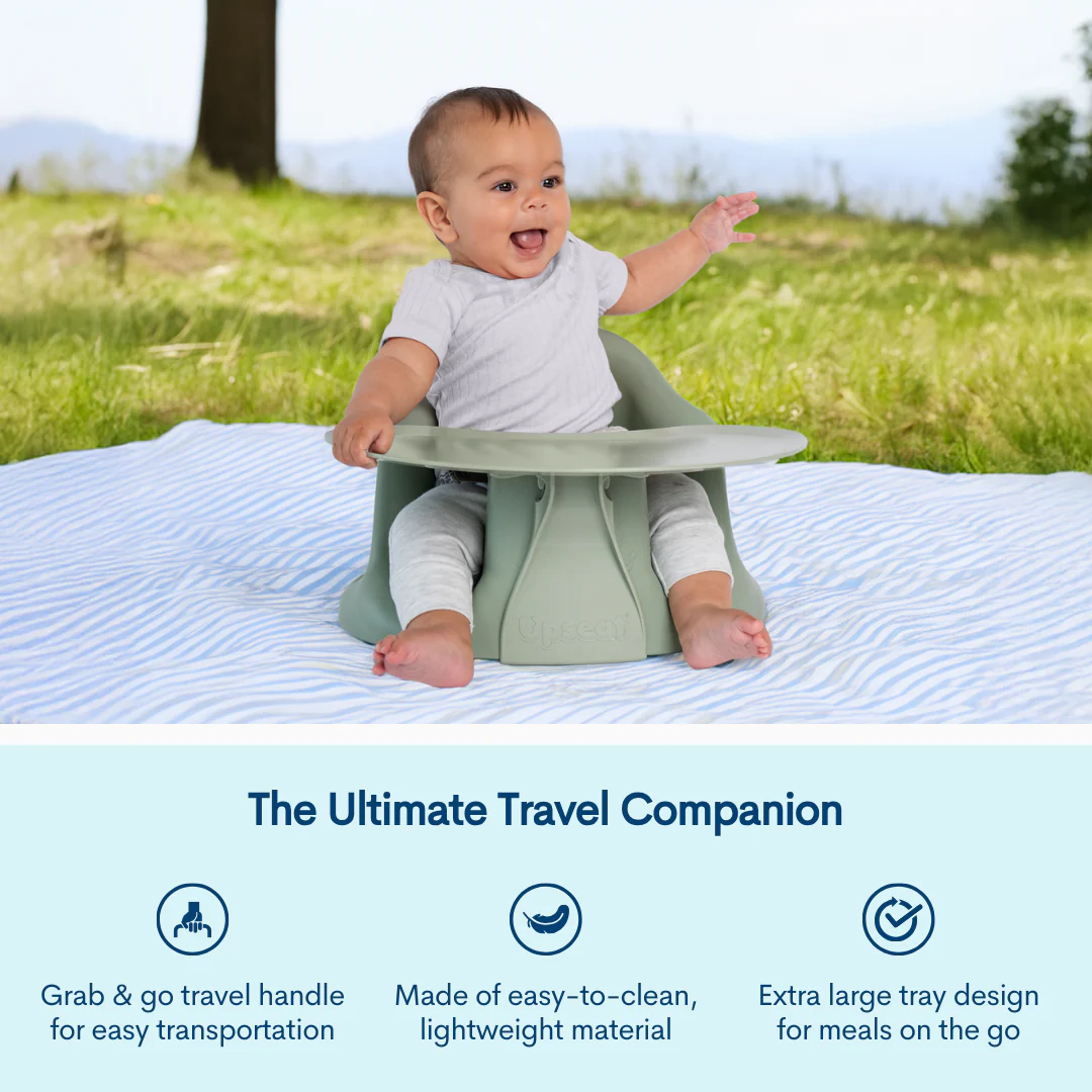 Upseat Baby Floor & Booster Seat with Tray - Image 34