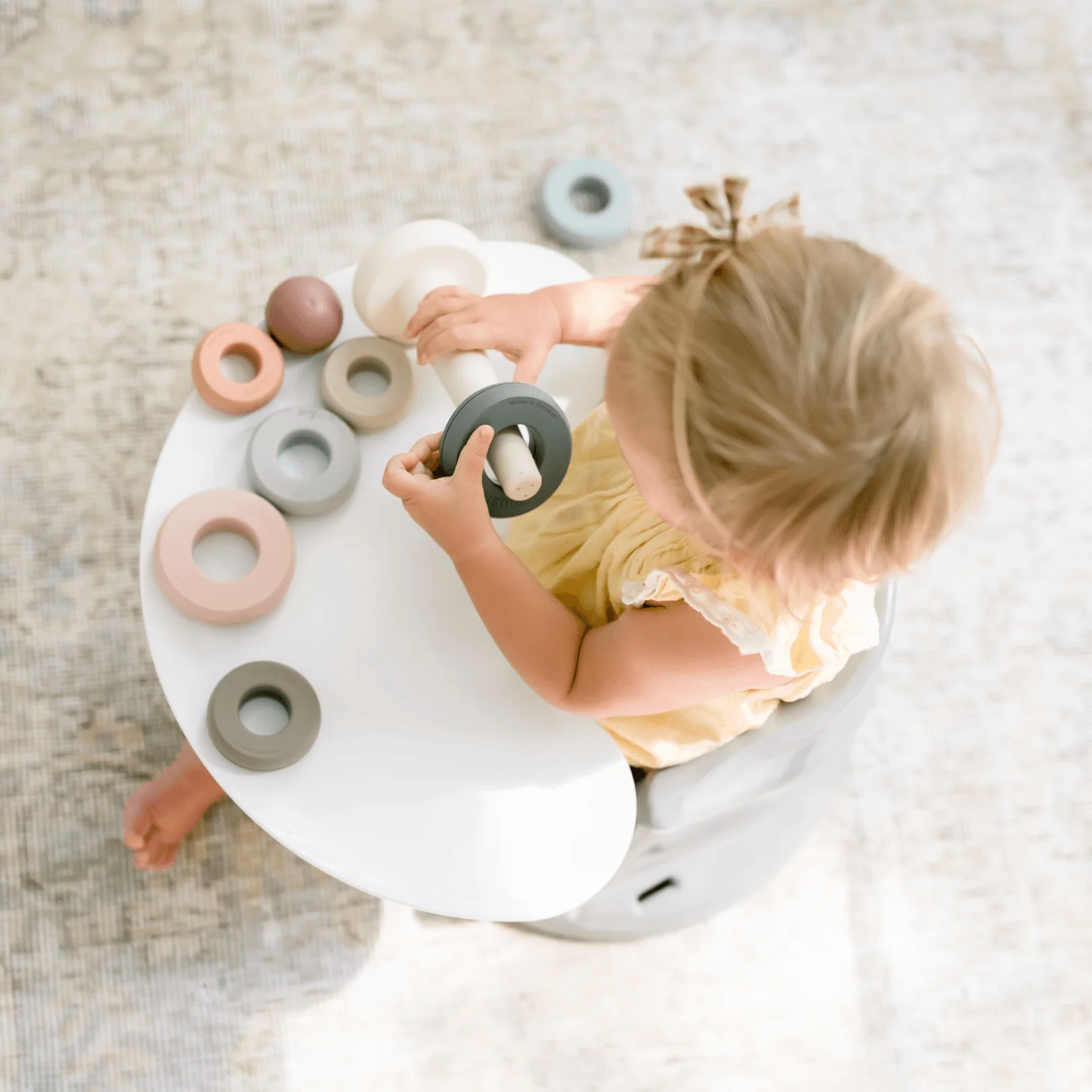 Upseat Baby Floor & Booster Seat with Tray - Image 7