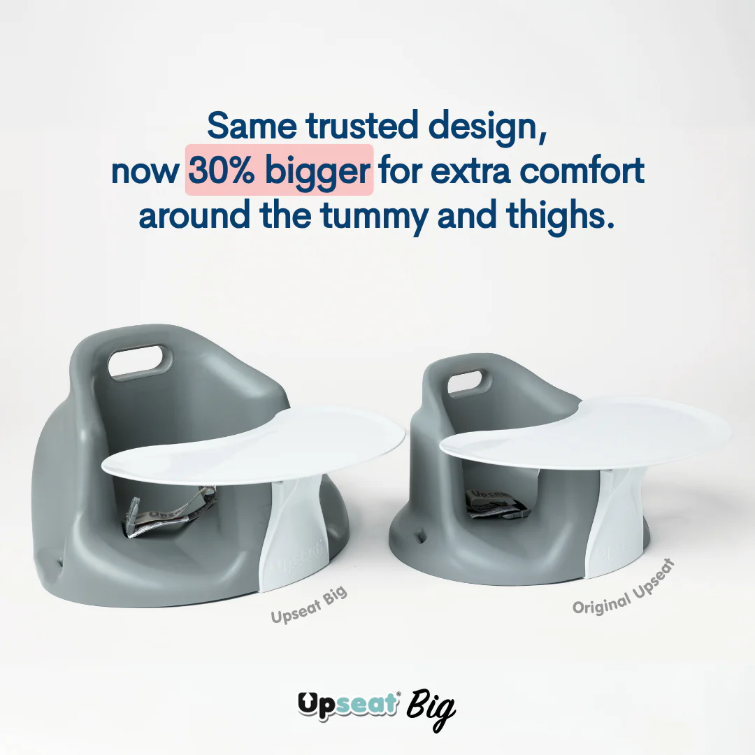 Upseat Big XL Floor & Booster Seat with Tray - Image 3