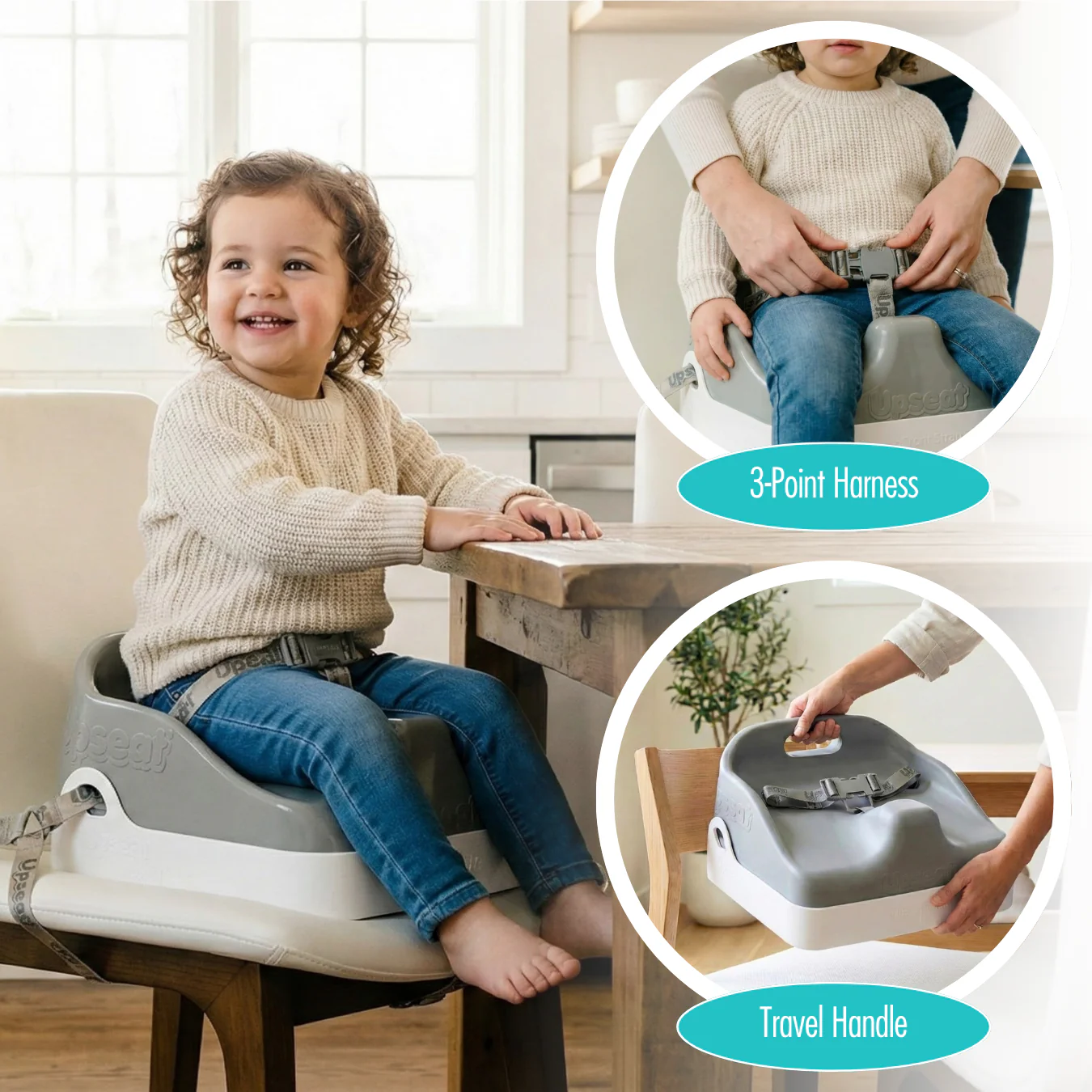 Upseat Boost Ergonomic Toddler Booster Seat - Image 6